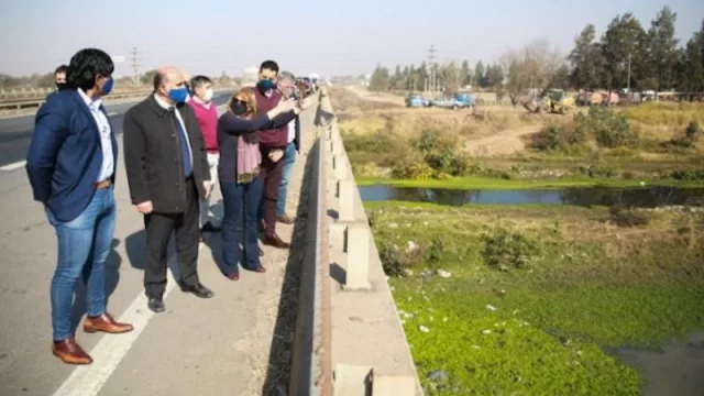 Realizarán una inversión millonaria para limpiar el canal Sur y evitar inundaciones 