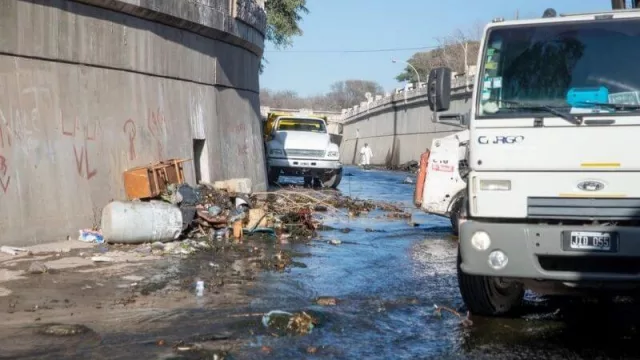 La Municipalidad comenzó la limpieza de La Cañada