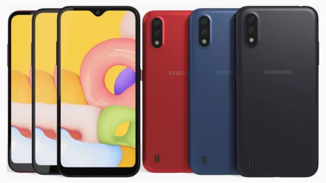 Galaxy A01, un smartphone elegante y a precio justo