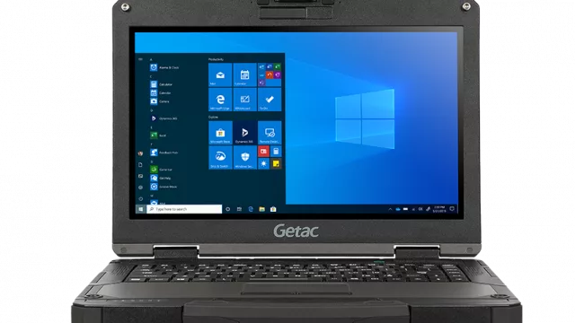 Getac, trae una nueva notebook con "resistencia militar"
