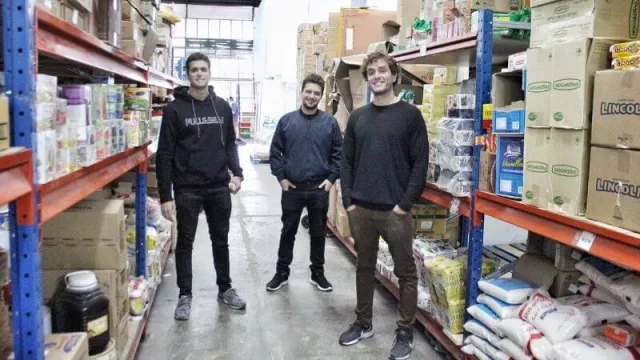 De izquierda a derecha Mariano Buxdorf, Emilio Calleri, Pablo Torino.