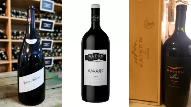 Tres vinos de litro y medio, ideales para cualquier juntada