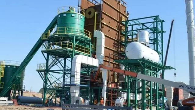 La planta de biomasa en Corrientes está pronta a funcionar  (avance en su construcción)