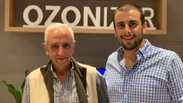 Javier y Gonzalo Fontaine, dueños de Ozonizer.