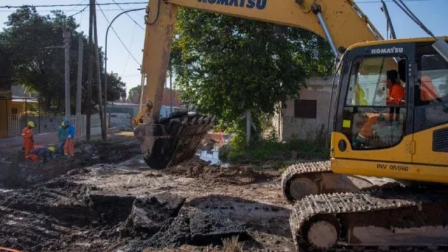 Arreglan un desagüe que estuvo 15 años colapsado