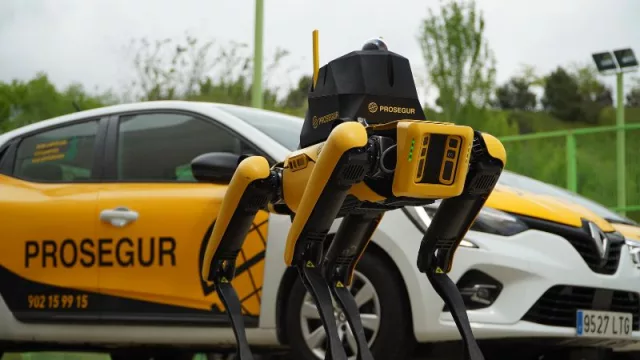 Prosegur suma a Yellow, su perro robot a la seguridad del Madrid Open 