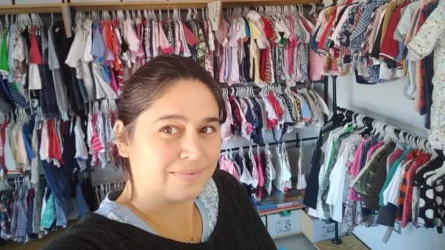  Valeria Petri dueña de Carrusel comenzó su negocio con la ropa que sus hijos ya no usaban.