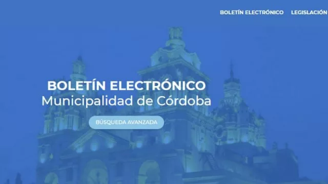 Transparencia: ahora el Boletín Municipal es Electrónico