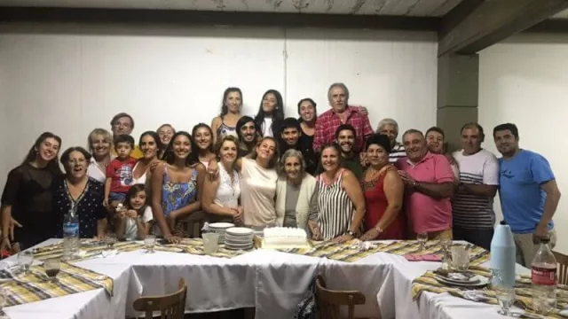 "La Nona" y su familión.