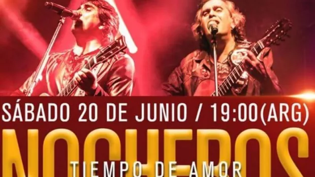 Los Nocheros marcan la cancha: vendieron 1.400 tickets de $ 500 para un show online