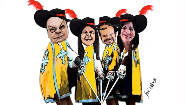 Baño de unidad de JpC derrama sobre tribus PRO 