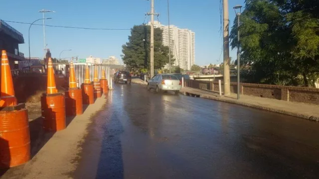 Quedó restablecido el tránsito vehicular en Bv. Las Heras entre Av. Roque Sáenz Peña y bajada Alvear