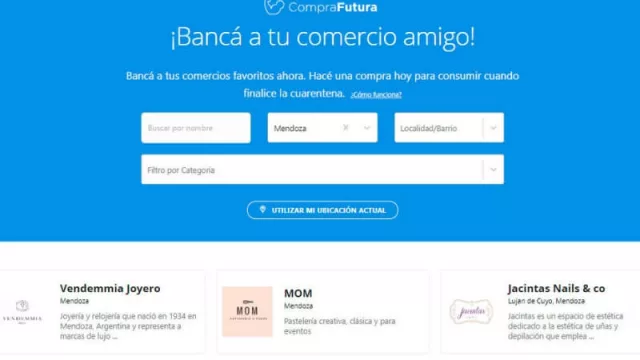 Más de 150 comercios se suman al concepto de compra futura en la provincia