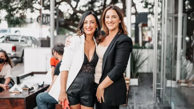 Majo Mariño y Lu Quaino.