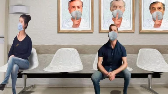 Cuarentena opositora por crisis sanitaria