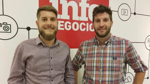 Los hermanos Facundo y Juan Cruz Serra, dueños de Esmeralda.