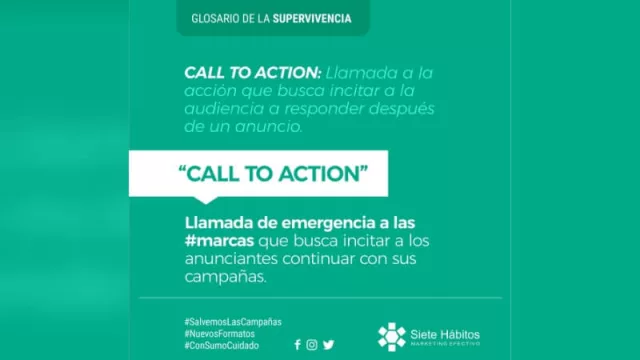 Glosario de supervivencia y #SalvemoslasCampañas