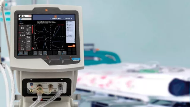 Respiradores mecánicos para terapia intensiva de Leistung.