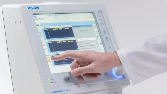 Respiradores mecánicos para terapia intensiva de Tecme.