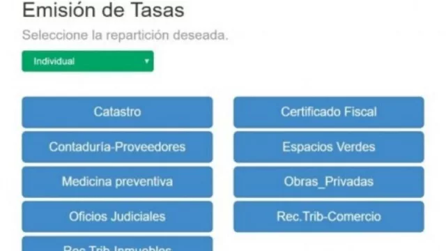 Ahora el pago de tasas administrativas municipales se puede hacer vía online