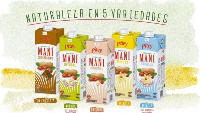 El público de Pitey (la “leche de maní”) es el mundo: le siguen yogurt, helados, línea proteica y para deportistas