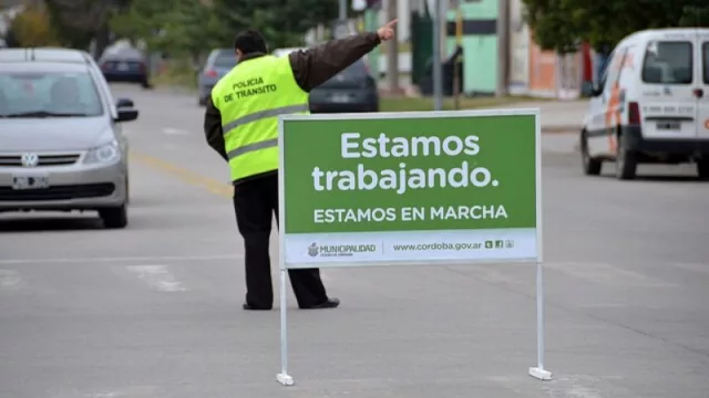 Cortes de tránsito programados por obras
