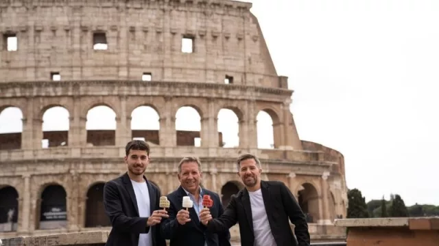 Lucciano’s hace lo que otros no se animan: montó su primera heladería en Roma (la capital mundial del helado artesanal), y le va muy bien