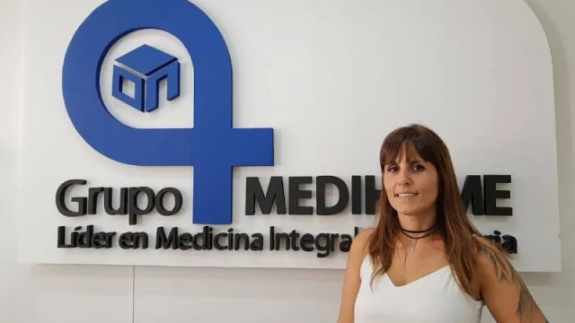 Valeria Muda es hija de uno de los fundadores de Grupo Medihome y actual directora de la empresa. 