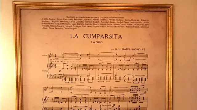 La Cumparsita en el Museo del Tango de Montevideo