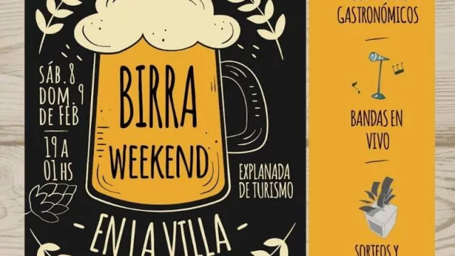 Villa Allende estrena su Birra Weekend! (14 y 15 a toda cerveza con varias marcas artesanales)