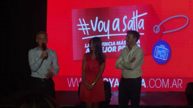 Esteban Avilés, presidente de la Agencia Córdoba Turismo; Nadia Loza, secretaria de turismo de Salta; y Pablo Bianco, director general de turismo de la Municipalidad de Córdoba.