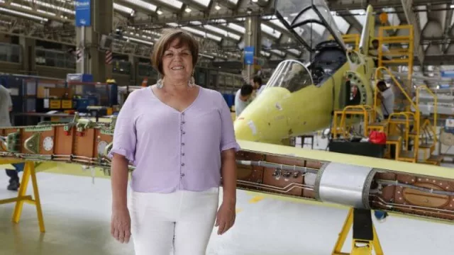 Mirta Iriondo, la nueva presidenta de la Fábrica Argentina de Aviones