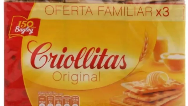 En estas Criollitas, un paquete y otras 7 galletitas son impuestos (IVA, ISS, IIBB, IG, IDCB y TISH)