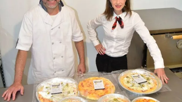 Cresfood, la fábrica de pizzas que se presenta como una nueva opción para los celíacos