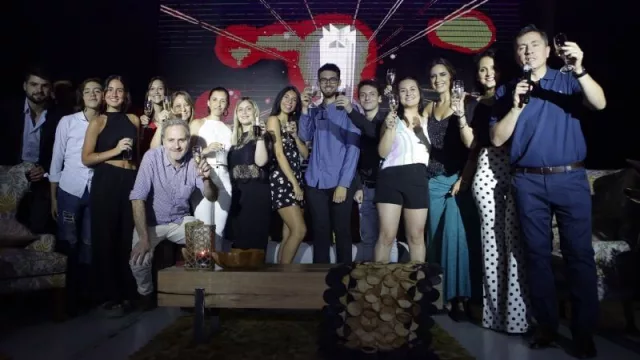 El equipo de InfoNegocios, al cierre del evento.