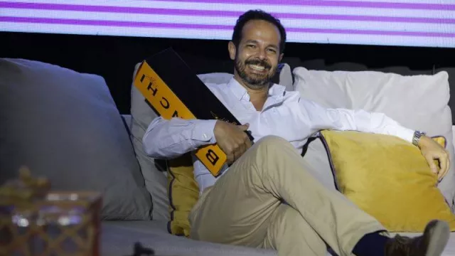 Sebastián García Díaz y su premio 