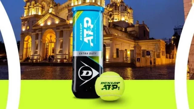 No están los tenistas, pero ya están las pelotas para el Córdoba Open: Dunlop ATP (distribuye Sportcom)