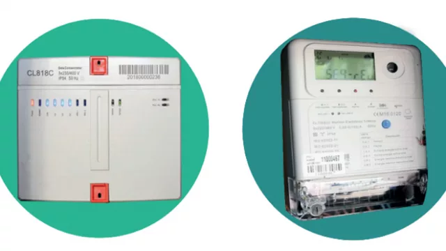Los futuros medidores inteligentes y su respectivo concentrador que transmiten datos sobre una red LTE (4G)