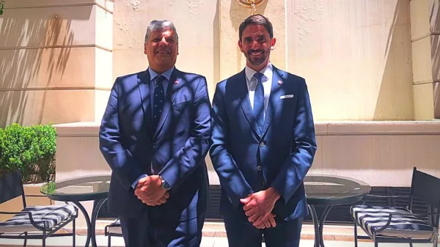 Roberto Amengual (presidente) y José Ramos (director de expansión): Amerian cierra un buen 2019.