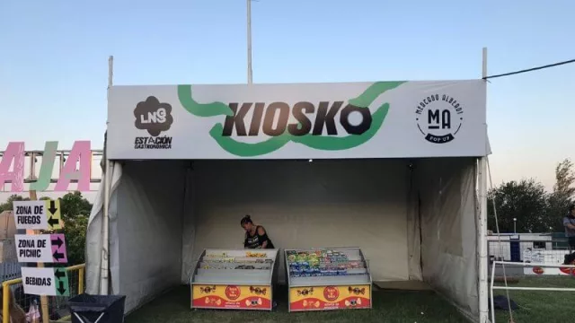 Kiosko del Festival.