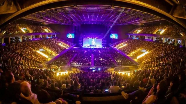 Así se ve desde las "suites", como les llaman a los palcos.