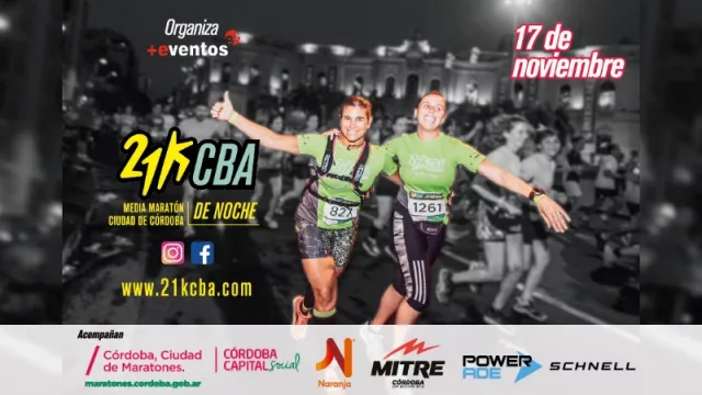 Vuelve la Media Maratón Nocturna Ciudad de Córdoba