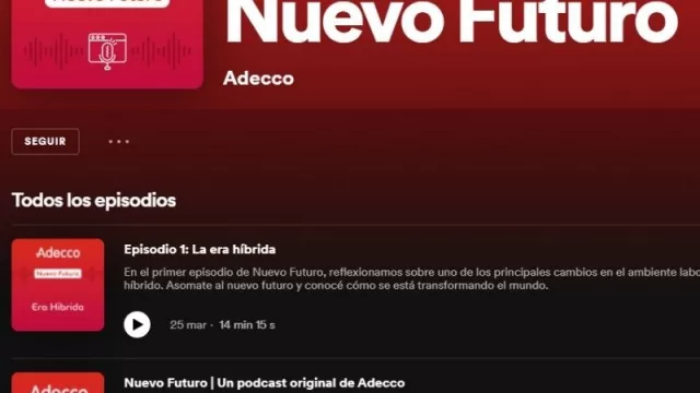 Para repensar el empleo: Adecco y Posta lanzan “Nuevo Futuro” (un podcast sobre el mundo laboral post-pandemia)