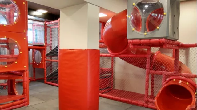 La sala de juegos para niños. (Fotos by Motorola One Action)