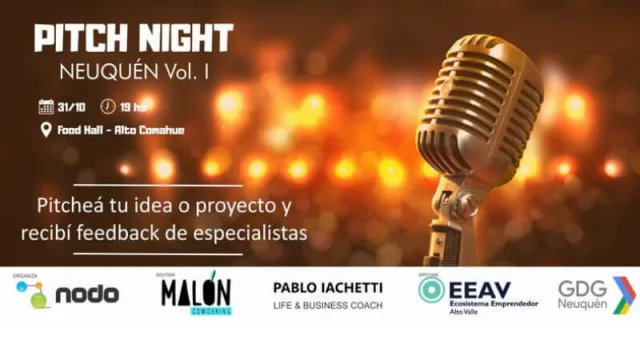 Para inversionistas y entusiastas: Llega Pitch Night, el evento de proyectos innovadores