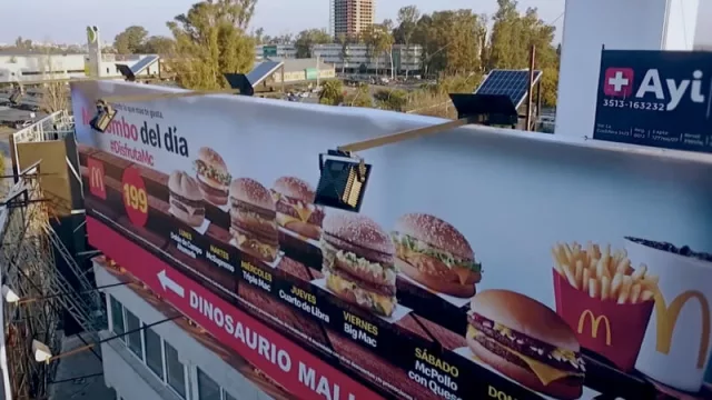 Ayi Publicidad incorpora paneles solares a su cartelería