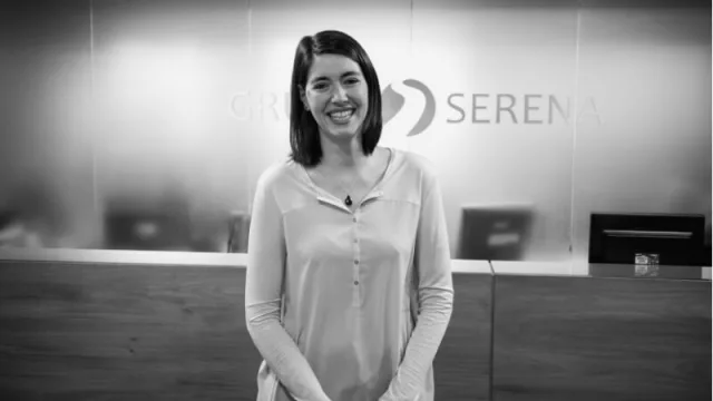 Florencia Serena, del área de RR.HH. (Foto: Virginia Huespe)