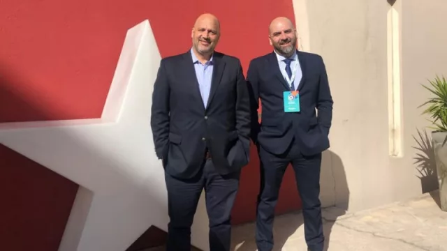 Fernando Ortino y Gustavo Mazzoli presentaron a su fuerza de ventas en Córdoba la nueva afiliación online.