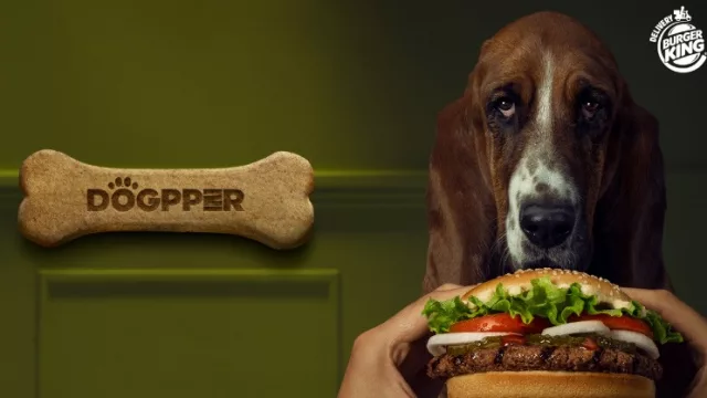 El regalo es para ellos: Burger King presenta Dogpper, un hueso para perros con sabor a “Whopper”