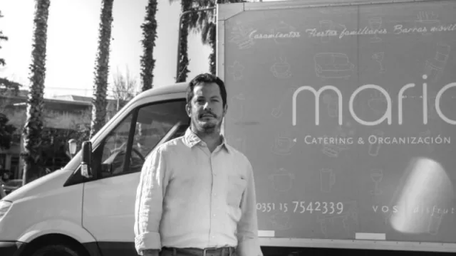 Martín Mariani,  gerente de Operaciones de Mariani Catering & Planners (Foto: Virginia Huespe)
